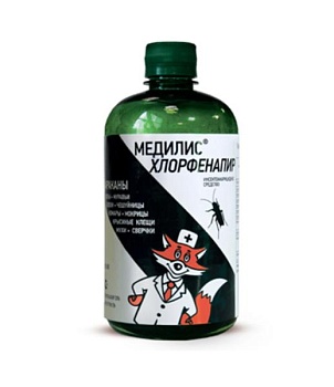 Медилис Хлорфенапир ДУО, профессиональный инсектоакарицид, флакон 500 мл